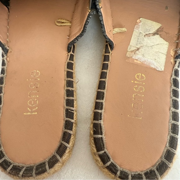 Kenzie Black Slip-On Espadrille Mules - Picture 4 of 7